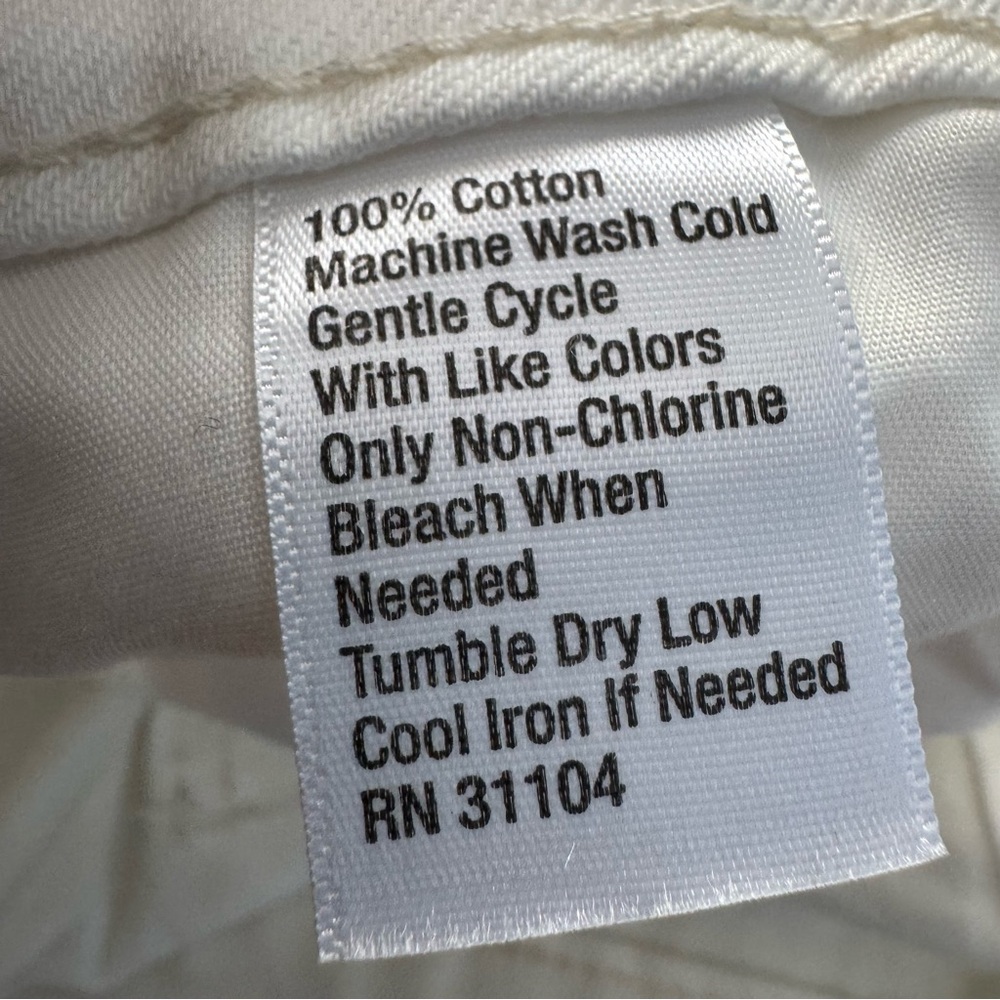 True Craft White Distressed Raw Hem Denim Skirt. NWT. Curvy Women’s 18 - Picture 10 of 13